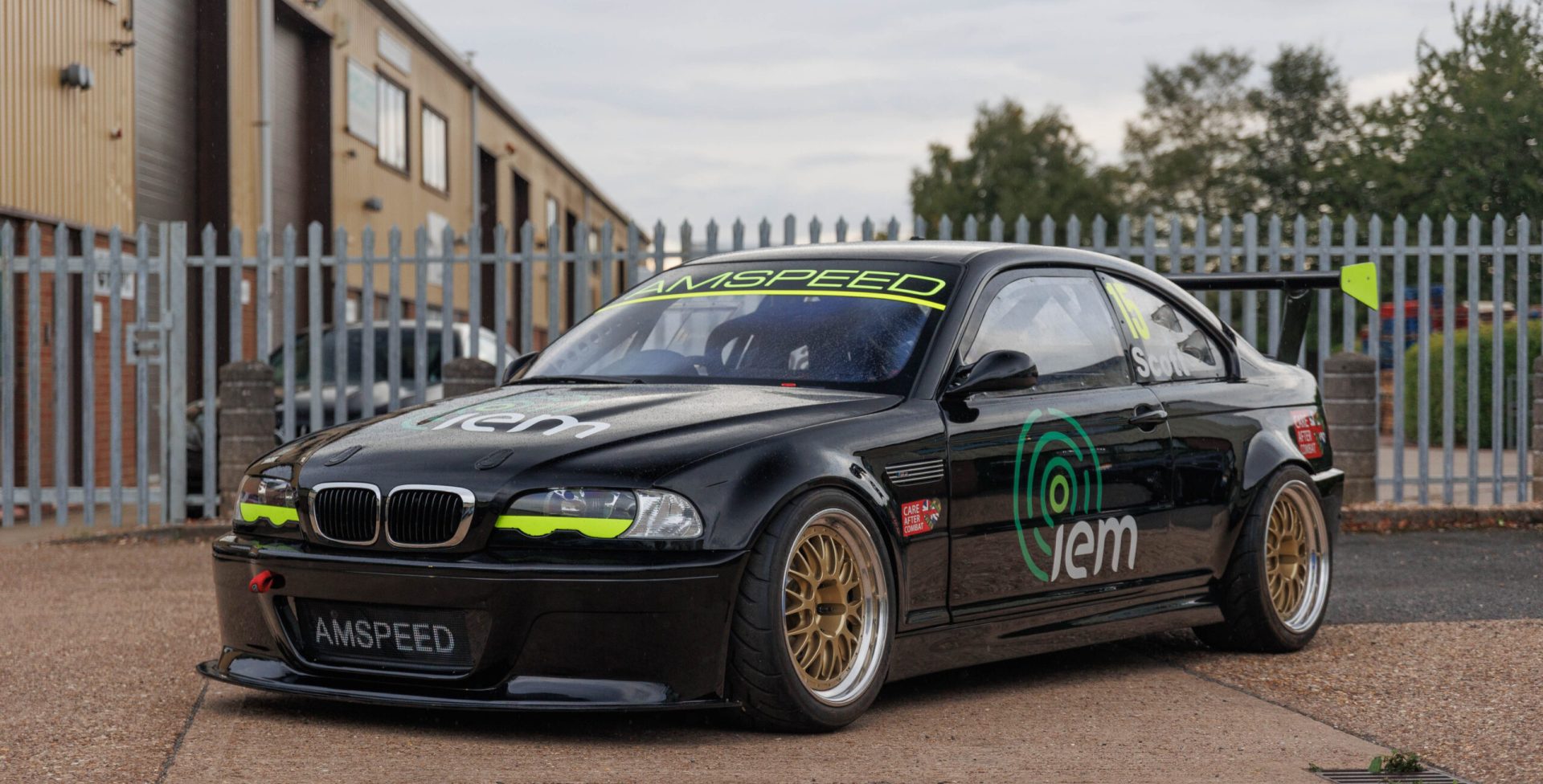 BMW Black E46 M3 Amspeed